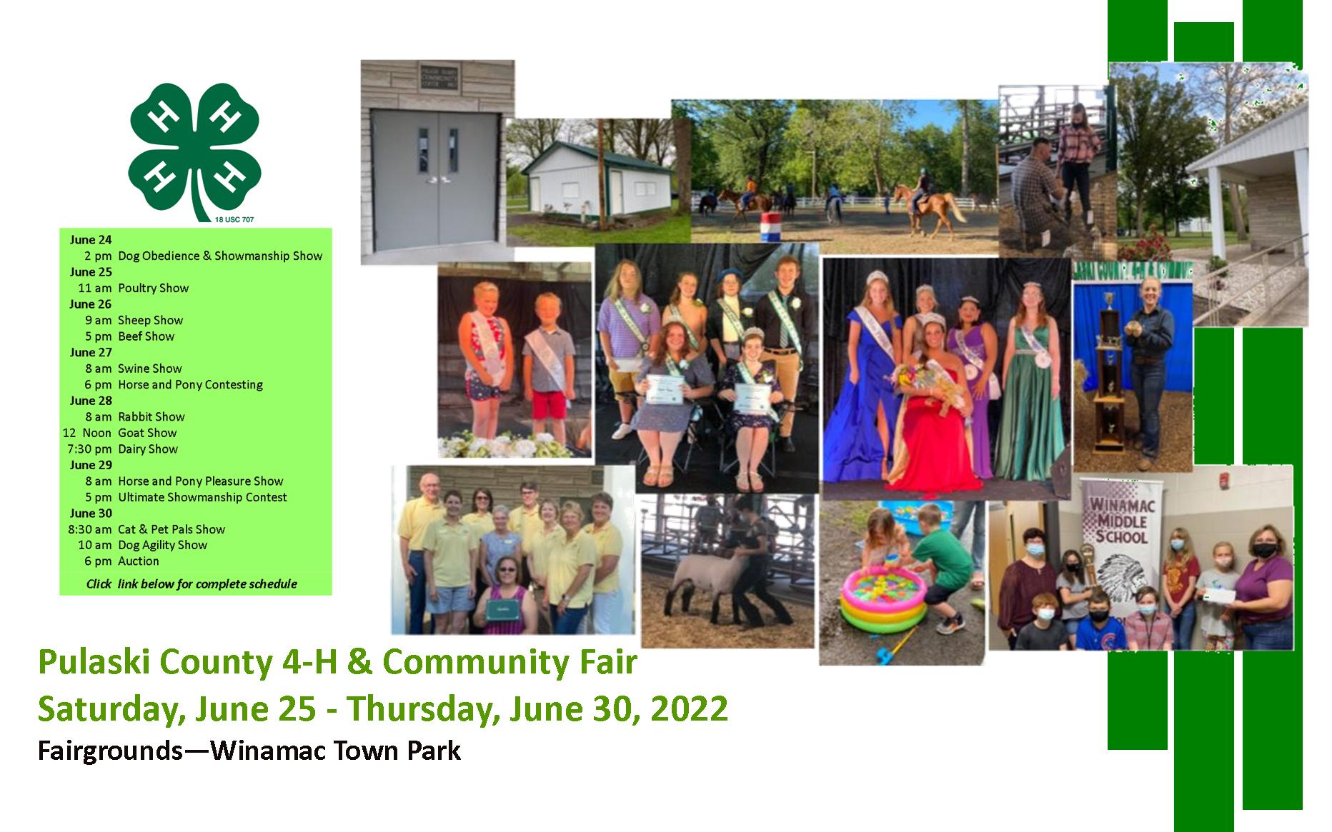 2022 Pulaski County 4H & Community Fair